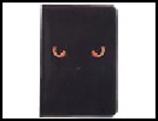Сувенир обложка для паспорта "Черная кошка "13,7*9,6 см 440842, шт