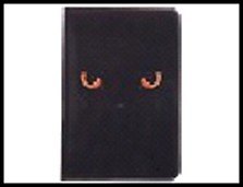 Сувенир обложка для паспорта "Черная кошка "13,7*9,6 см 440842, шт 2322780 — 1