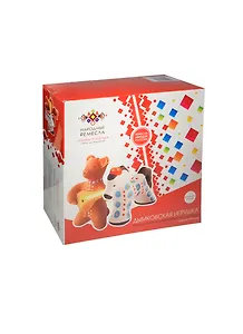 Набор Дымковская игрушка Медведь и лошадка (60-012) (370406) (Народные ремесла) (7+) (коробка)