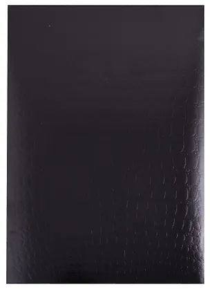 Тетрадь в клетку Hatber, "Metallic Croco Черный", А4, 96 листов 2900088