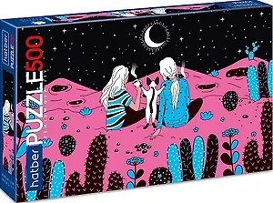 Пазл Premium "Дотянуться до небес. Розовая планета", 500 элементов