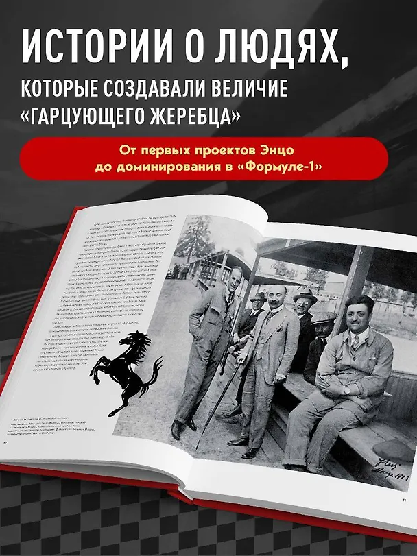 Книга Ferrari. Встречайте легенду. Эксклюзивный фотоальбом (Марко Де Фабианис Манферто, Саверио Вилла) — 8