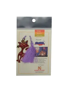 Закладка для книг из сверхтонкой стали Кошка (RBM-43) (Мир Бижу)