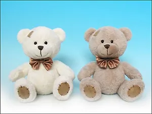 Мягкая игрушка Медведь Берни малый (звук) (LA 8533A) (18см)