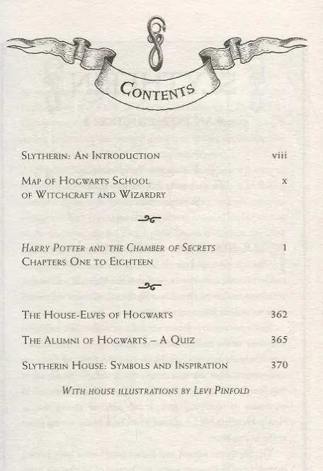 Книга Harry Potter and the Chamber of Secrets. Slytherin (Джоан Кэтлин Роулинг) — 2