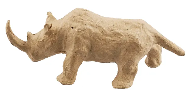 Фигурка из папье-маше. Носорог. -Китай: Альт, 2-593/17 448941 402482 — 2