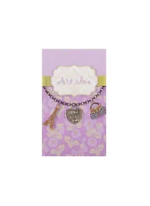 Кулоны в асс. 1 Подвеска Сердце с надписью Made For You (QA 4575) (14021198) (упаковка)