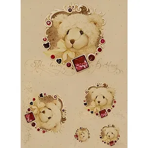 Декупажная карта My lovely buttons (Карелочка) 2288915