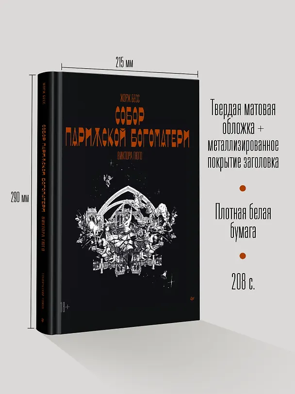 «Собор Парижской Богоматери» Виктора Гюго. Графический роман 3084559 — 8