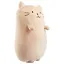 Мягкая игрушка Кот толстяк бежевый, (текстиль ) (40 см) — 2693558 — 2