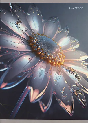 Тетрадь в клетку Listoff, "Фантастические цветы", А4, 96 листов 3032926