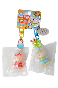 Брелоки парные Котик и Собачка (ПВХ) (4,7х4,5) (12-34804-202508-XP38)