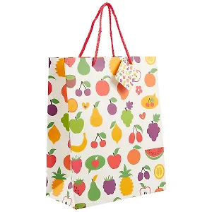 Подарочный пакет «Happy fruties», А4