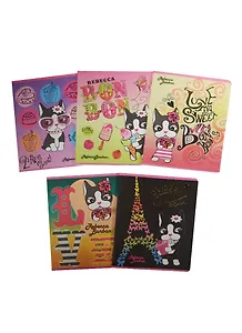 Тетрадь в клетку Academy Style, Rebecca Bonbon, 48 листов, в ассортименте