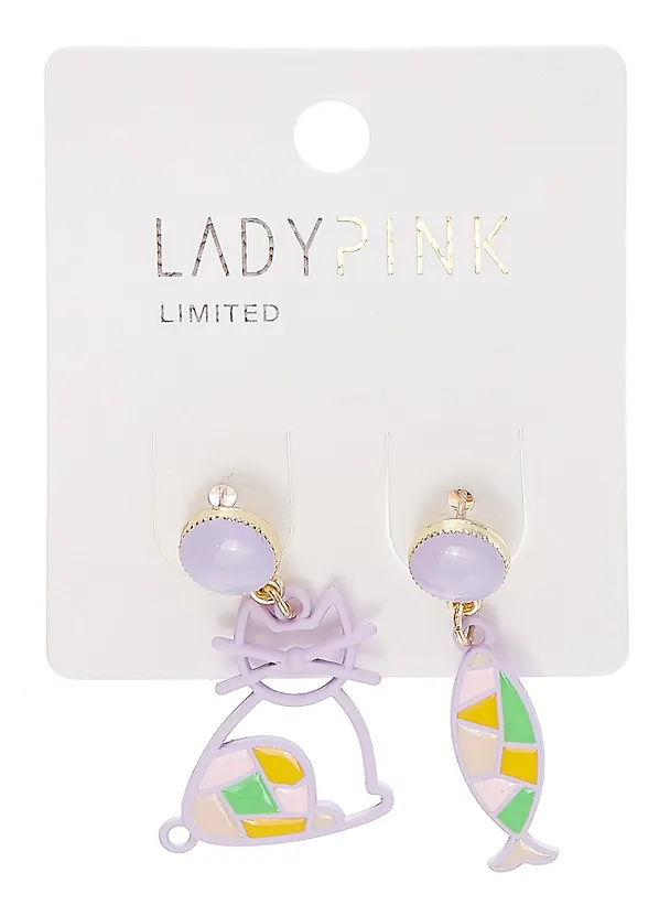 Серьги `LADY PINK` CANDY SHOP (233682) 3030639 — 1