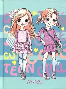 Записная книжка А6 64л кл. "Wonderland. No 5" 7БЦ, мат.ламинация, выб.лак с блёстками