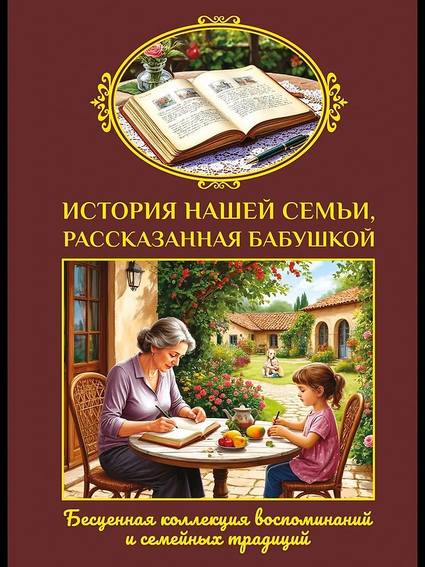 Книга История нашей семьи, рассказанная бабушкой (Юлия Феданова) — 1