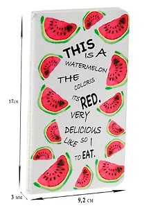 Записная книжка «Red fruits» А6+, 30 листов, нелинованная, сшивка