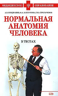 Книга Нормальная анатомия человека в тестах (Александр Кондрашев)