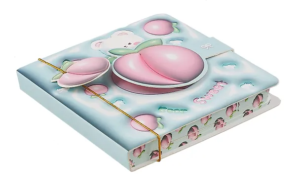 Записная книжка «Berry animal 3D» А7, 96 листов, в ассортименте 3025925 — 10