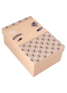 Коробка подарочная "Перья" 21*14*8.5см, картон