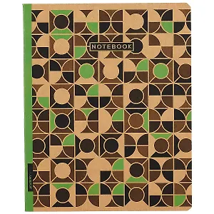 Тетрадь в клетку Academy Style, "Геометричная мозаика", 48 листов, в ассортименте