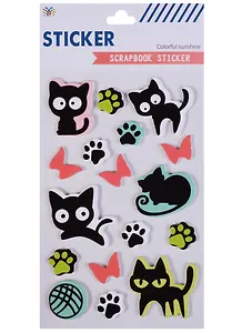 Наклейки 3D Котята, 2510-2