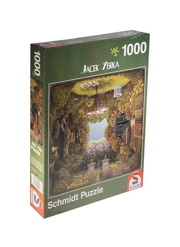 Паззл 1000 (59293) Романтический сад (Jacek Yerka) (коробка) 2427866 — 1