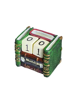 Сувенир, Феникс, Календарь декоративный "Книги" 10*6*8,3см, полирезина 2416487