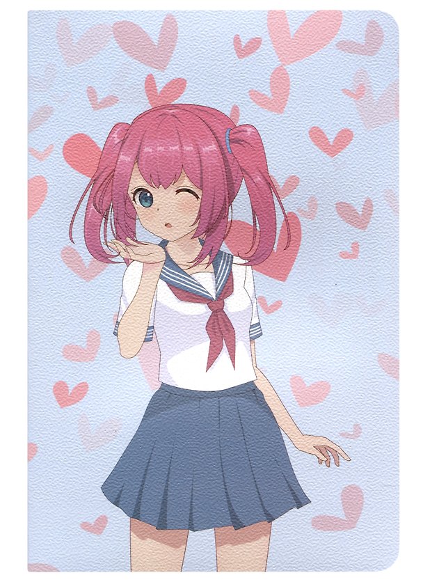 Тетрадь общая «Anime girls», 32 листа в клетку, А5, в ассортименте - Kairui 2949187 — 1