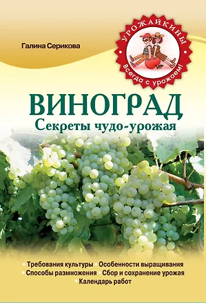 Книга Виноград. Секреты чудо-урожая (Галина Серикова)