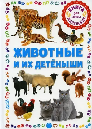 Книга Животные и их детёныши. Книга для самых маленьких ()