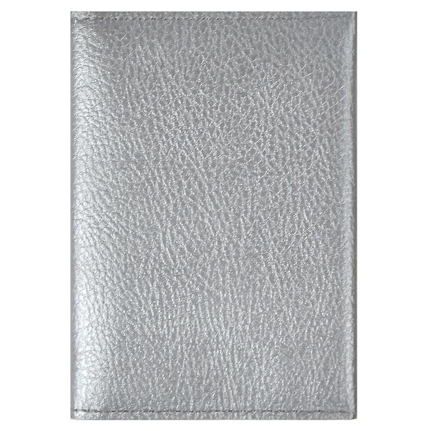Чехол для пластиковых карт 2отд. "СЕРЕБРЯНЫЙ МЕТАЛЛИК" 70*105 2938751 — 1