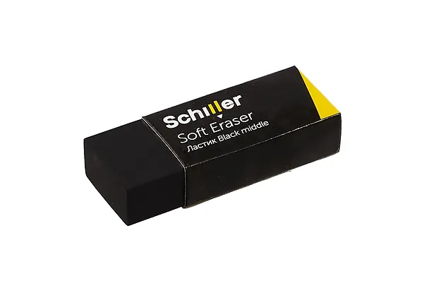 Ластик «Black middle», Schiller 3020181 — 5