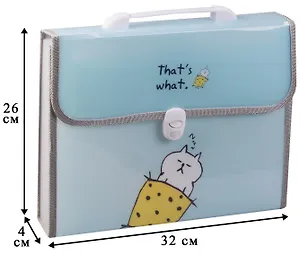 Портфель А4 "That's what", 12 отделений