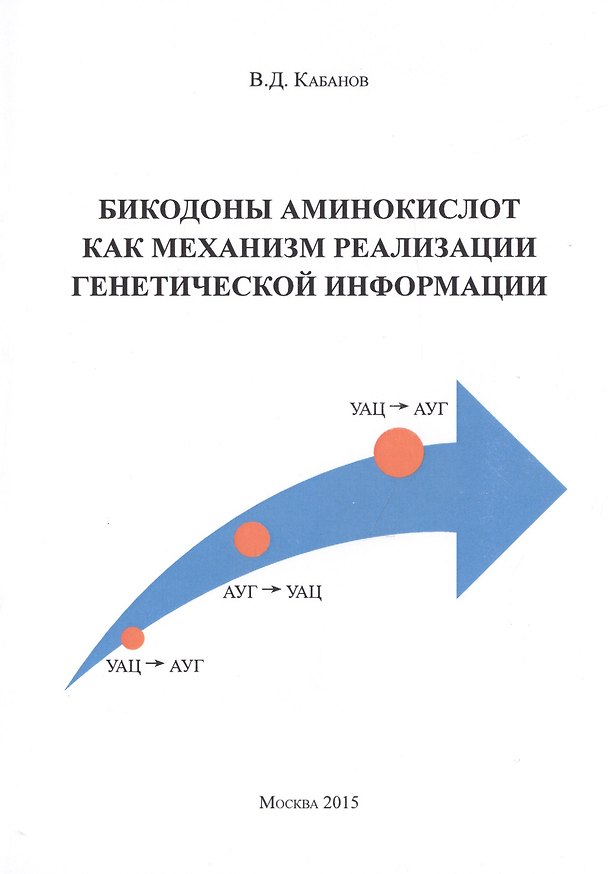 Книга Бикодоны аминокислот как механизм реализации генетической информации () — 1
