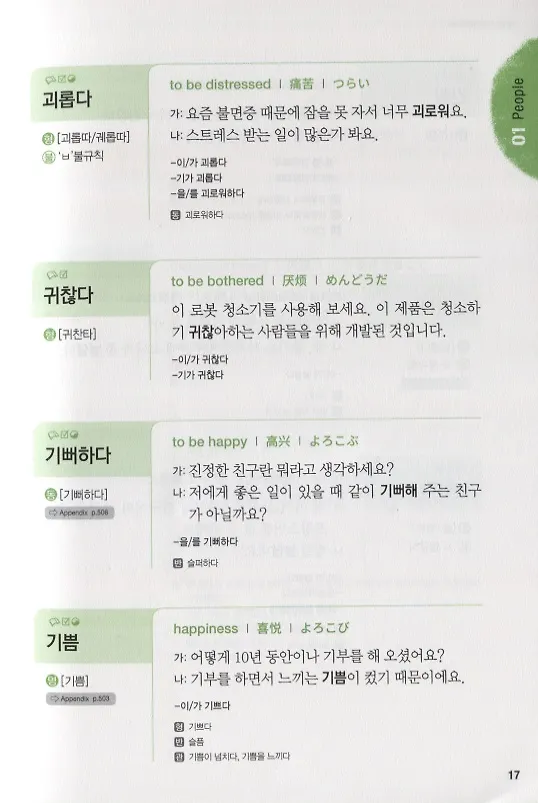 Книга 2000 Essential Korean Words Intermediate (+CD) / 2000 базовых слов корейского языка для учащихся среднего уровня (+CD) () — 7