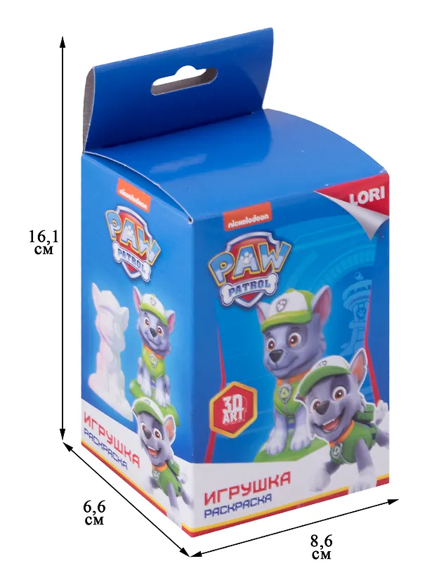 3D Art. Игрушка-раскраска "Щенячий патруль. Рокки" 2885436 — 2