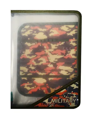 Папка для труда А4 "Милитари" 33*23,3см, пластик, Феникс 240316