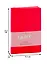 Записная книжка А6- 80л кл. "Graсe" коралловый, иск.кожа, ляссе, инд.уп. — 254377 — 2