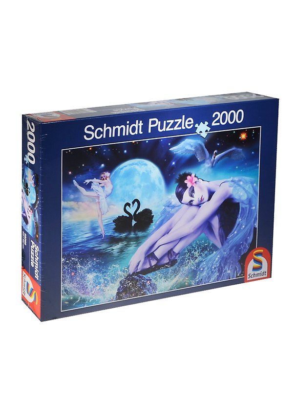 Паззл 2000 (58266) Черный лебедь (Schmidt Puzzle) (коробка) 2427886 — 1