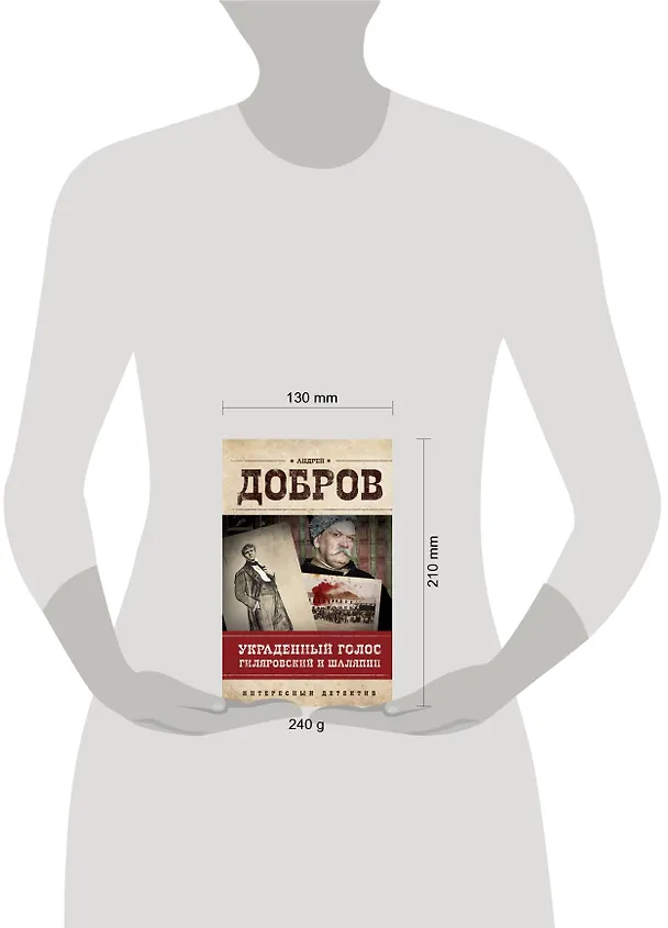 Книга Украденный голос. Гиляровский и Шаляпин (Андрей Добров) — 5