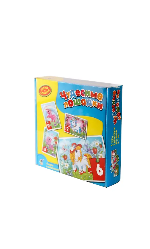 Играй и собирай Чудесные лошадки (2561) (4-7 л) (коробка) 2387431 — 1