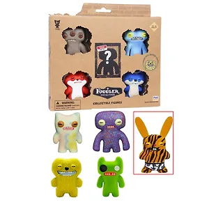 Набор коллекционных фигурок Fugglers Персиковый малыш, Щекотун, Весельчак, Токсичный монстр, Заяц-ворчун (5шт) (FG2040E)