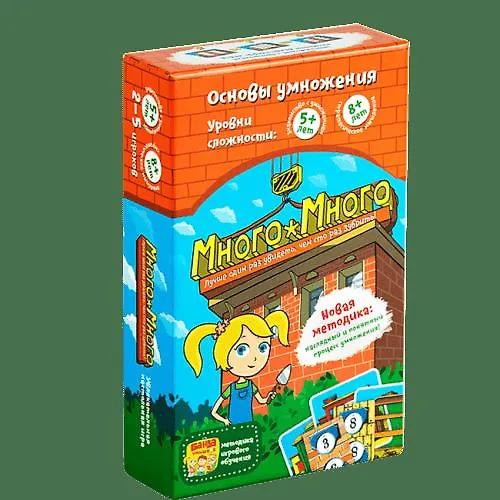 Развивающая настольная игра БАНДА УМНИКОВ УМ006 Много-Много 403543 — 1