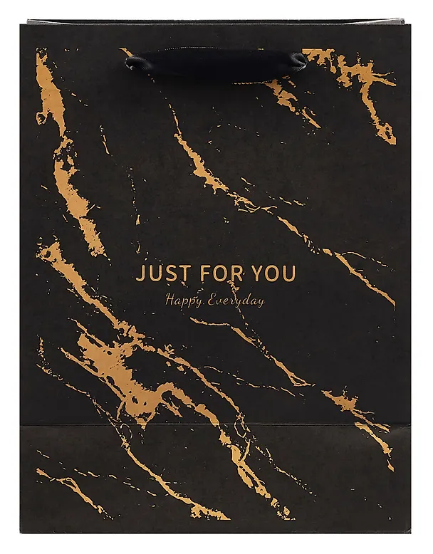 Пакет А5 23*18*10 "Black Marble" нейтр., бум.мат 2981916 — 3
