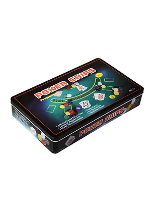 Настольная игра Покер (300 фишек) (23х19,5х5) (671752) 2523856