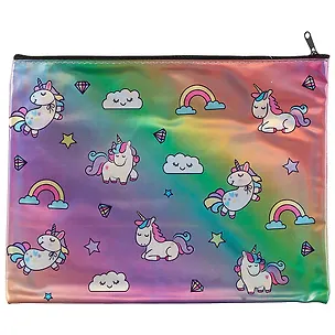 Папка для тетрадей «Rainbow unicorn pattern», 28.5 х 21.5 см 247871