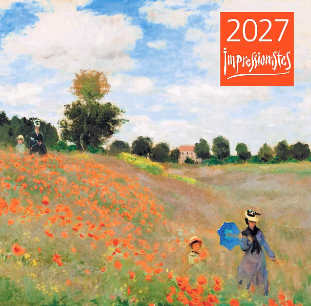 Календарь 2027г 300*300 "Импрессионисты" настенный, на скрепке 3174333 — 1