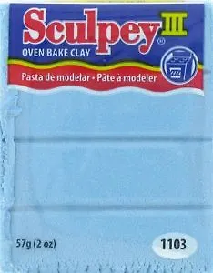 Скалпи-3 запекаемый пластик жемчужный голубой (57г) (S3021103)